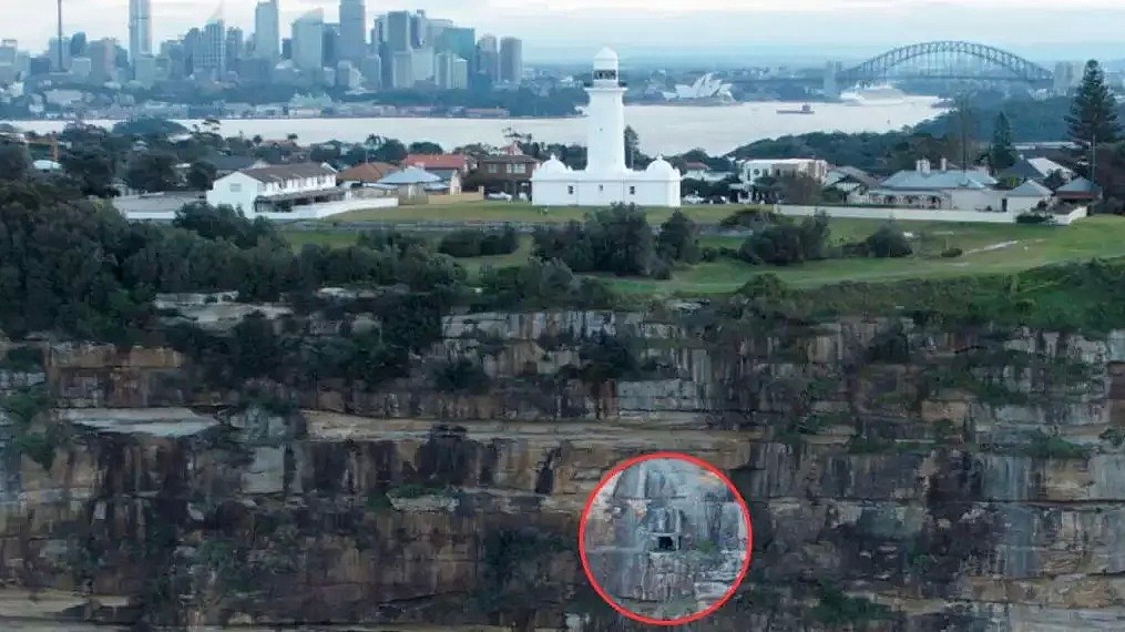 悉尼港惊现神秘隧道！入口竟在峭壁中间，距崖顶几百米！或为二战遗迹（组图） - 15