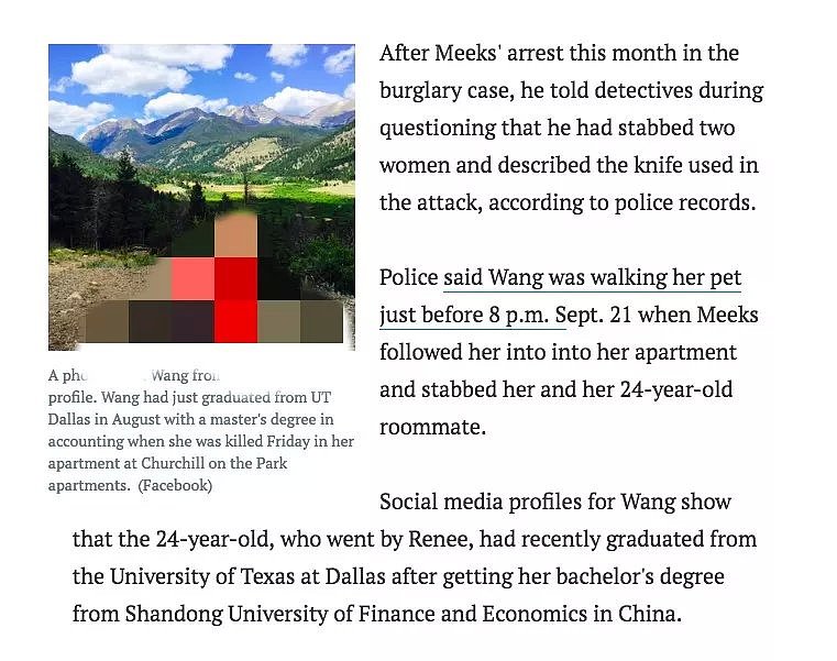 残忍杀害中国女留学生的凶手落网了，原来就是这样的人渣！（组图） - 18