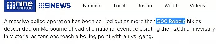 嚣张！大批摩托黑帮突然杀入墨尔本，浩荡车队堪比进军！可能聚集知名景点，这里最近别去！（组图） - 4