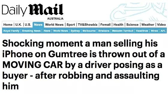 澳洲华男Gumtree上卖电脑，竟遭买家入室持“枪”抢劫！女友吓得躲进厕所...（视频/组图） - 23