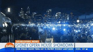 昨晚，数千人占领悉尼歌剧院！请愿超31万！老人、孩子纷纷呐喊：世界遗产不是广告牌！（视频/组图） - 5