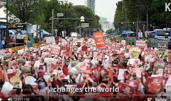 女明星被男友打到子宫出血，还扬言泄露艳照，20万人为她上街了！（组图） - 24