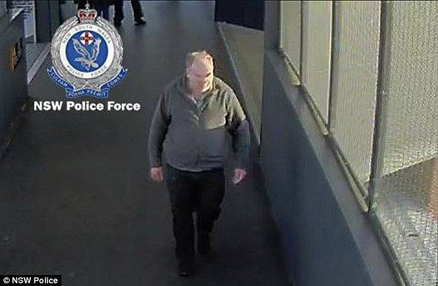 A hunt is underway for a man who committed an act of indecency and attempted to grab a woman in a public toilet