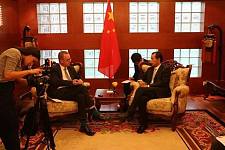 中国驻瑞典使馆：敦促瑞典电视台向中国人民道歉（图）