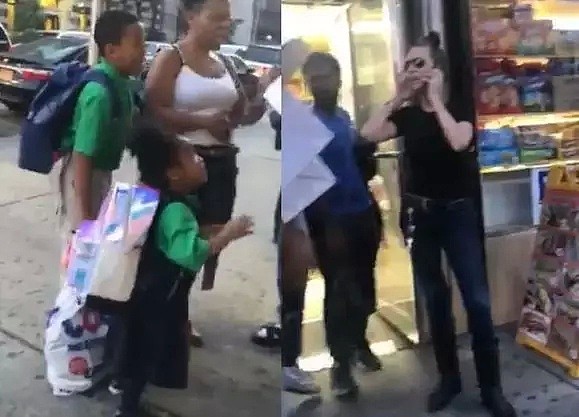 白人女子报警称遭9岁黑人男孩性骚扰 视频曝光后没脸见人（图） - 1