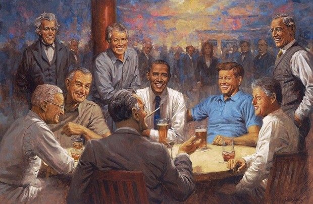 特朗普在白宫挂了一幅“跨时空”油画，社交网络炸开了锅（组图） - 16