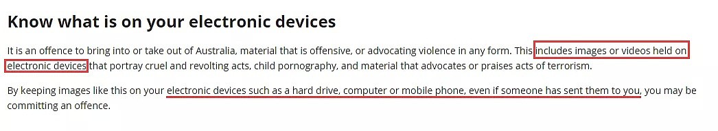 入境澳洲手机被检查，留学生聊打工也被关小黑屋？海关严查内容到底有哪些？ - 2