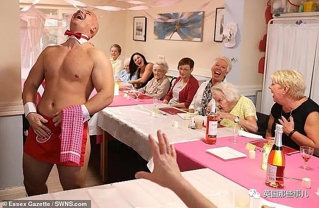 89岁老奶奶强烈要求看小鲜肉…养老院护工为她请来一堆半裸男仆（组图） - 2