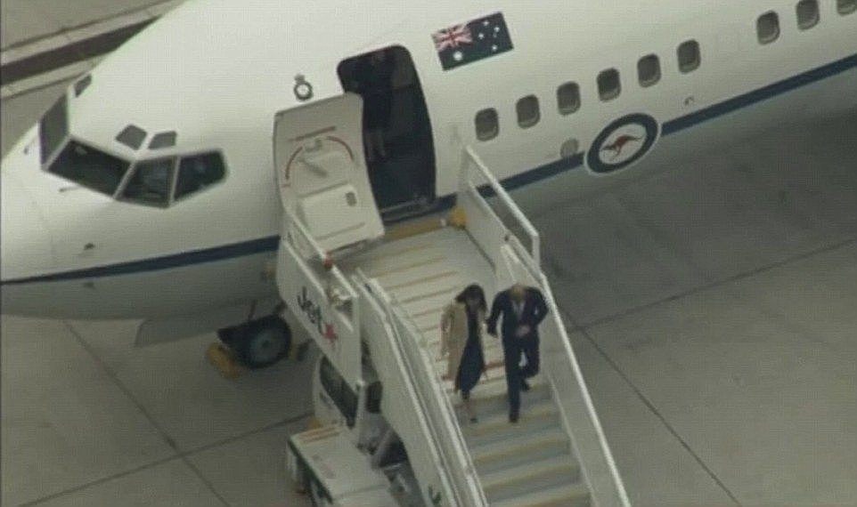 Prince Harry and Duchess Meghan have arrived in Melbourne (pictured) for the third day of their marathon Australian tour