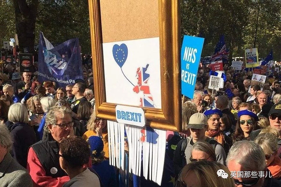 67万英国民众走上伦敦街头抗议脱欧，“我要留在欧盟，给我第二次公投机会！（组图） - 19