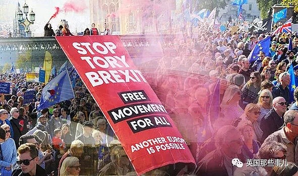 67万英国民众走上伦敦街头抗议脱欧，“我要留在欧盟，给我第二次公投机会！（组图） - 23