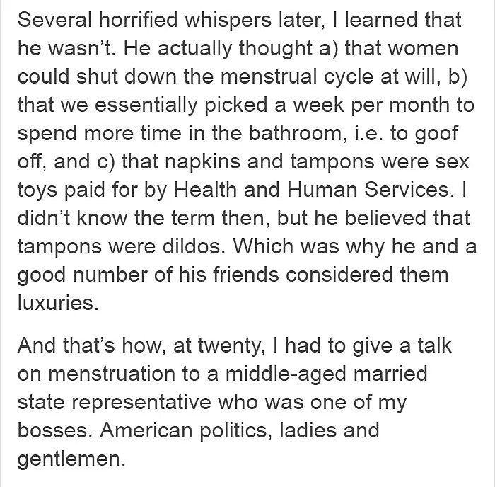 “棉条只是女人的性玩具”这个网友的帖子，炸出了很多有相同经历的女性（组图） - 4