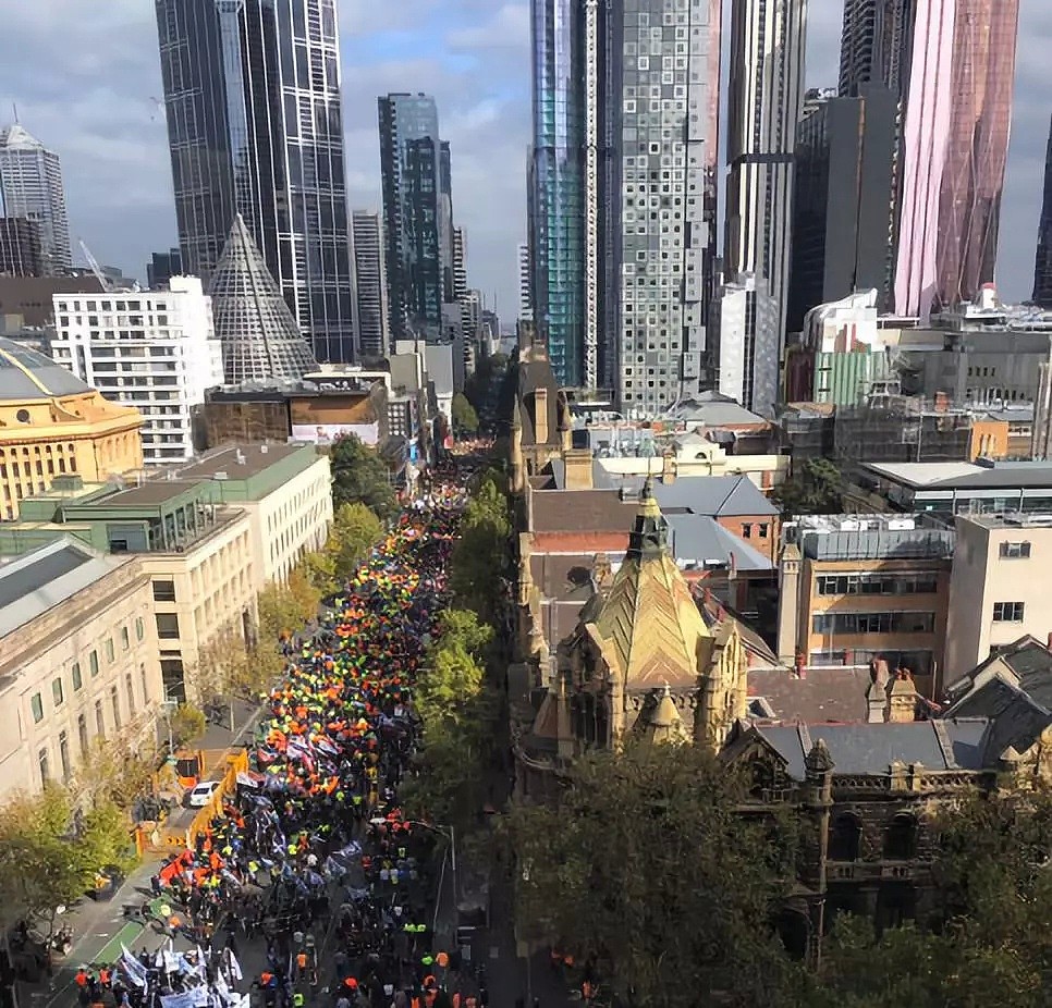 注意！墨尔本CBD已瘫痪！悉尼也不能幸免！料20万人涌上街头大游行，只为跟政府谈这个条件！（组图） - 24