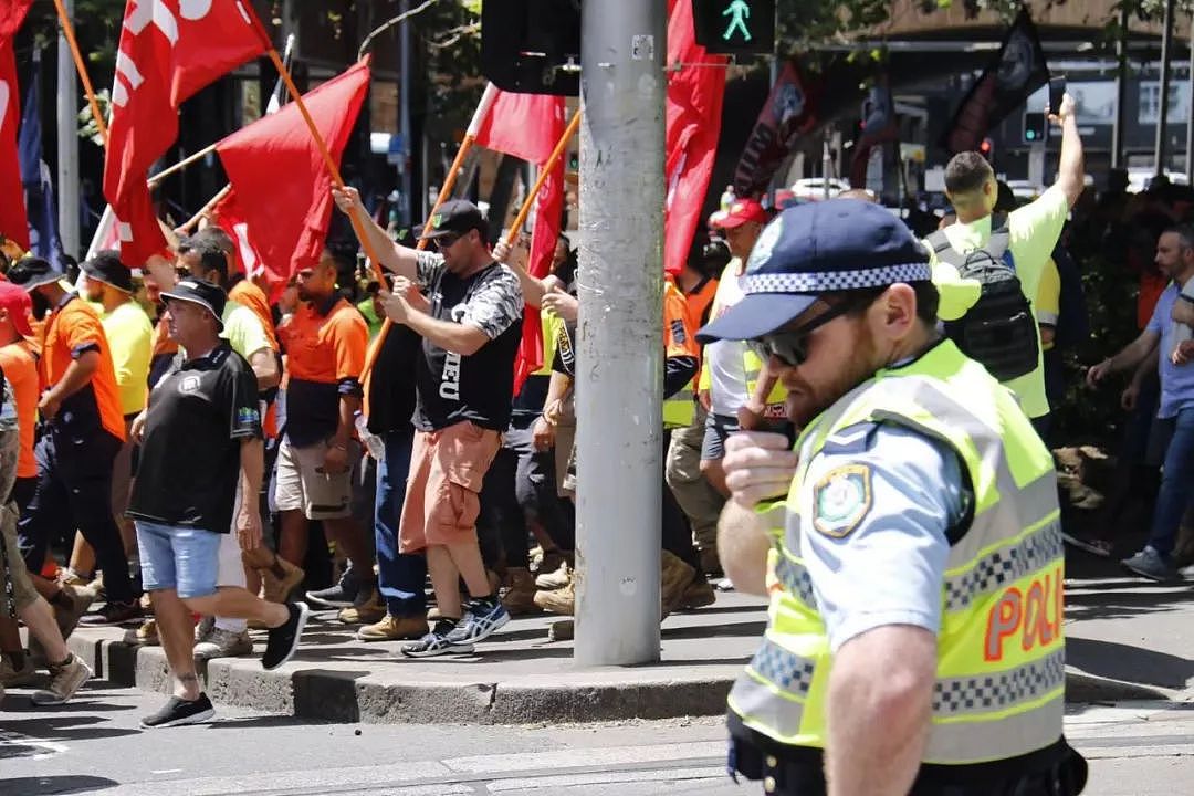 全澳工人倾巢出动！4万悉尼工人占领CBD，道路封锁，交通瘫痪！不乏华人身影！原因就只有一个！（视频/组图） - 8