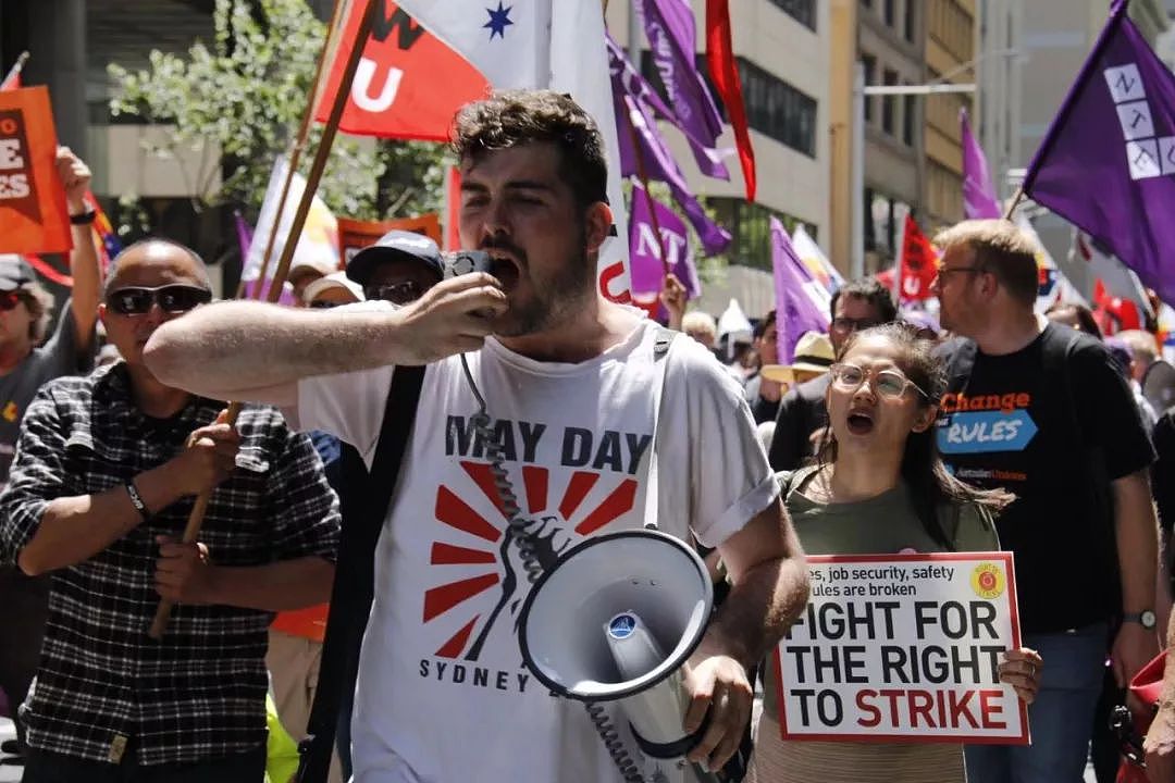 全澳工人倾巢出动！4万悉尼工人占领CBD，道路封锁，交通瘫痪！不乏华人身影！原因就只有一个！（视频/组图） - 10