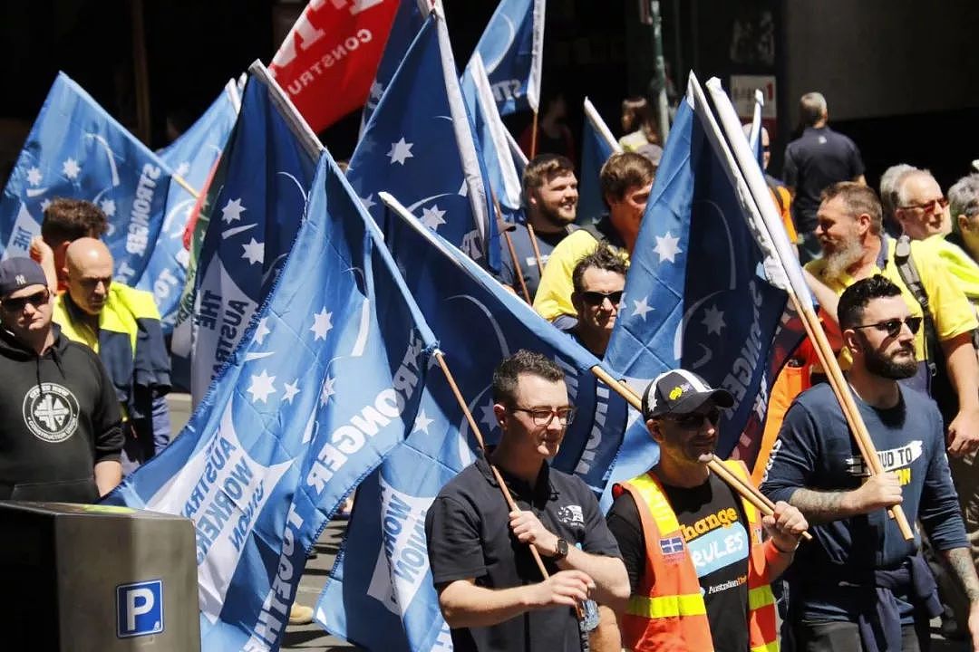 全澳工人倾巢出动！4万悉尼工人占领CBD，道路封锁，交通瘫痪！不乏华人身影！原因就只有一个！（视频/组图） - 14