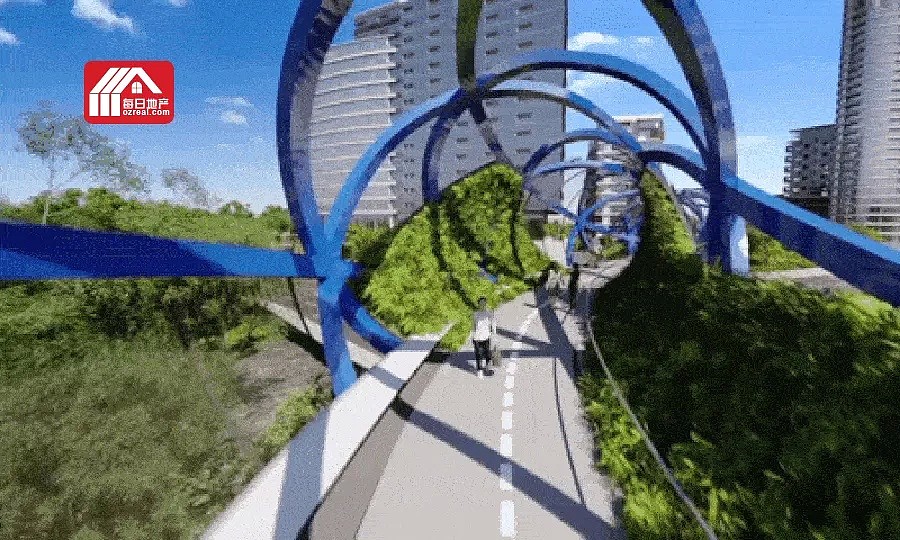 每日地产 | North Ryde价值4000万澳元的行人/自行车桥开始施工 - 1
