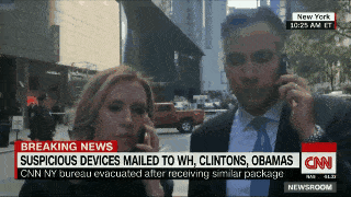 奥巴马希拉里遭遇炸弹！狂徒横扫纽约，就连CNN都不放过！直播中断全面清空！（视频/组图） - 10