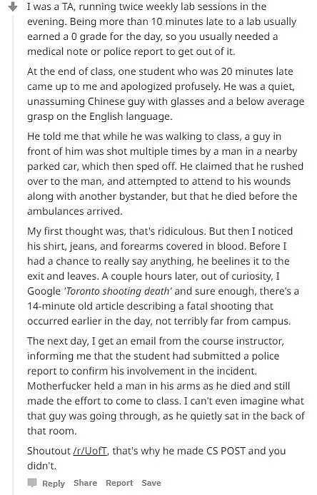 中国留学生上学途中遭遇枪击，但接下来的故事才更戳心...（组图） - 1