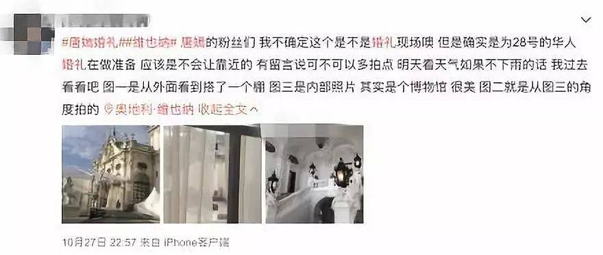 中国游客误拍唐嫣婚礼被要求检查手机，外国人任拍不管（组图） - 13