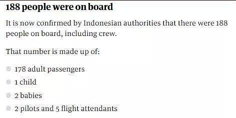 最新！印尼一架廉航波音客机坠毁！机上载189人全部遇难（组图） - 4