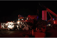 兰海高速事故致15死 事发路段13年多240辆车失控（组图）