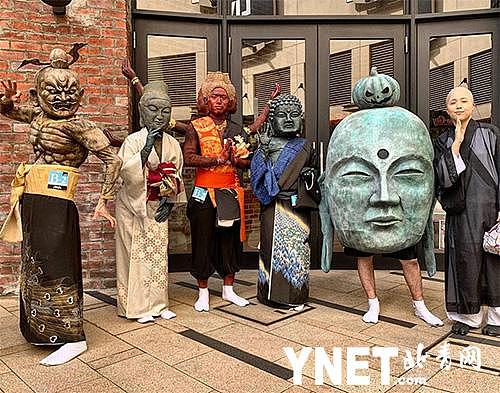 六名日本大学生装扮成“世界名画” 参加万圣节游行获终极大奖