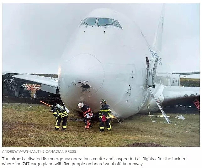 加拿大飞中国飞机冲出跑道，机身起火，满地残骸！大量伤亡的是...（组图） - 3