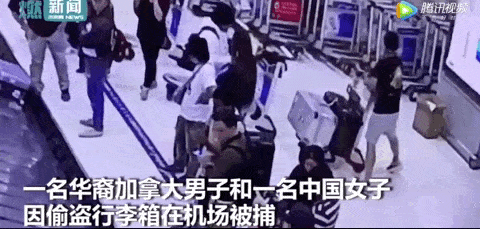 丢脸！中国妹子在机场偷行李箱被捕！专挑贵的，还偷中国游客！（视频/组图） - 10