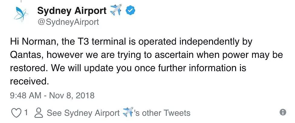 悉尼机场大面积延误，只因突然停电！大批乘客滞留，有人等了3小时（组图） - 12