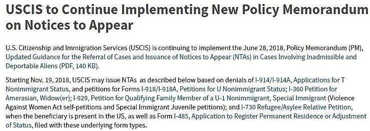 重磅! 川普签公告禁止这类移民申请庇护 签证被拒需出庭或遣返!（组图） - 2