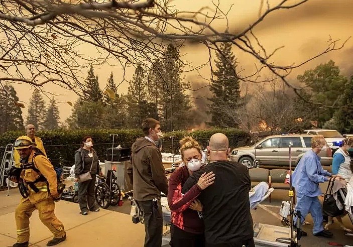 卡戴珊家被烧，可儿前夫被迫撤离！加州大火已造成，25人死亡110人失踪！留学生全部安全撤离！（组图） - 24