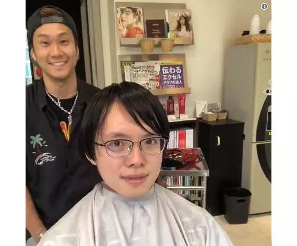 这个日本理发师的洗剪吹功力，感觉像给顾客换了个头啊（组图） - 2