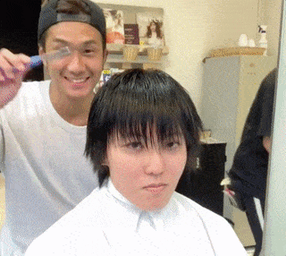 这个日本理发师的洗剪吹功力，感觉像给顾客换了个头啊（组图） - 15