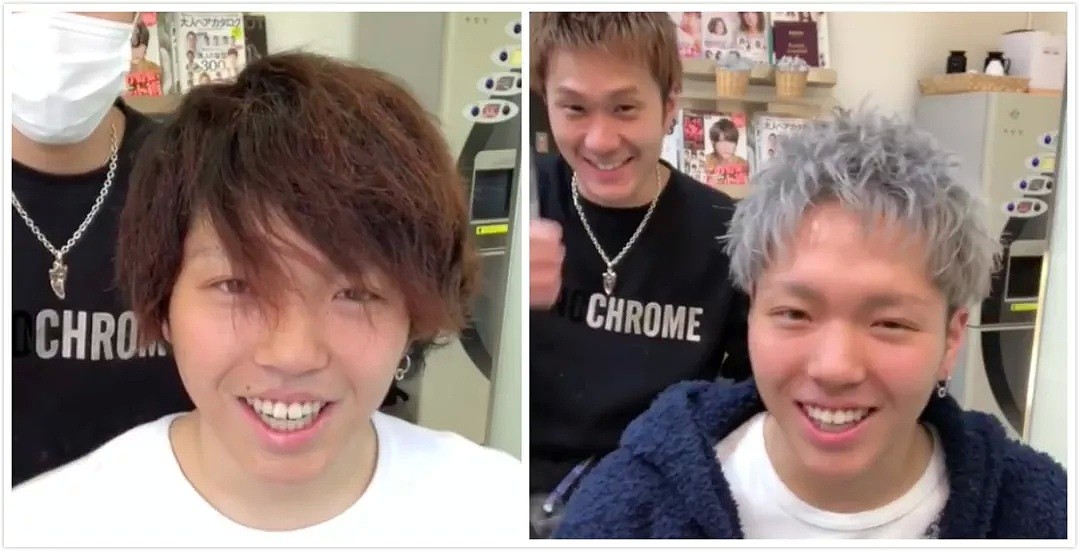 这个日本理发师的洗剪吹功力，感觉像给顾客换了个头啊（组图） - 22