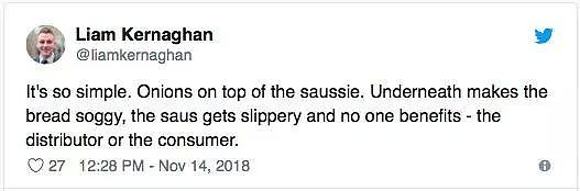 一个男人和他的香肠，让澳洲