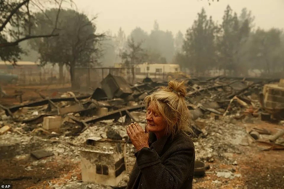 74人死、1011人失踪、142000英亩被毁，加州大火比想象的更恐怖（组图） - 3