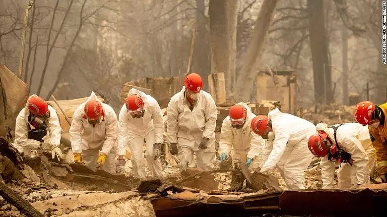 74人死、1011人失踪、142000英亩被毁，加州大火比想象的更恐怖（组图） - 5