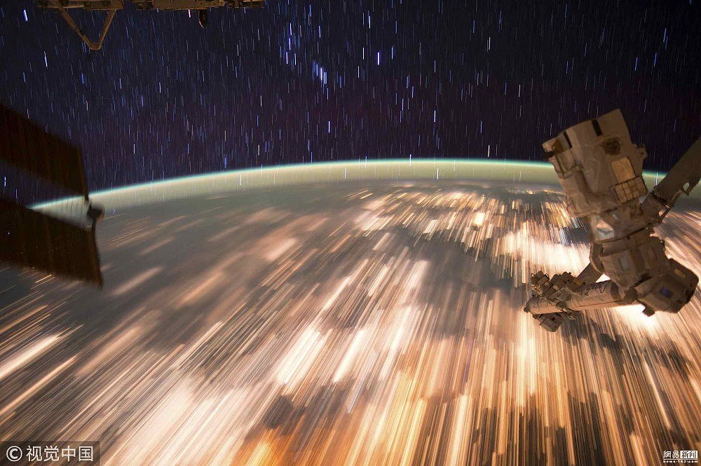 国际空间站升空20年 为地球留下靓丽影像(组图)