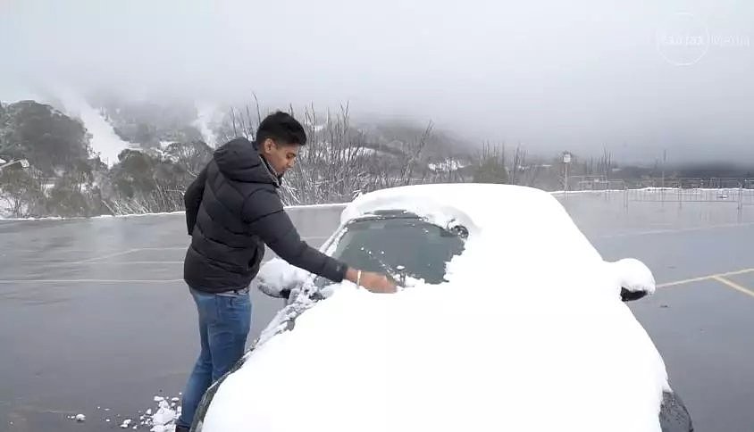 墨尔本下雪了！冻死在夏天大门口！大雪之外，还有大风大雨大洪水？！（组图） - 2