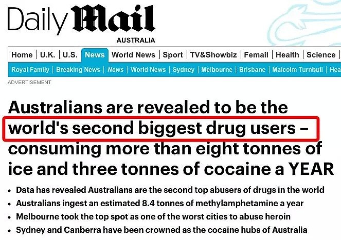 澳洲竟是世界第二毒品大国！吃瓜群众注意了，陈羽凡的瓜可以吃，毒品千万别碰！（组图） - 26