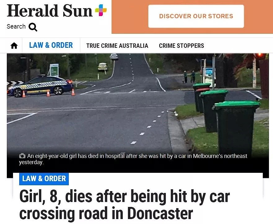 Doncaster发生致命车祸！8岁女童被撞身亡 警方急寻目击者 - 1