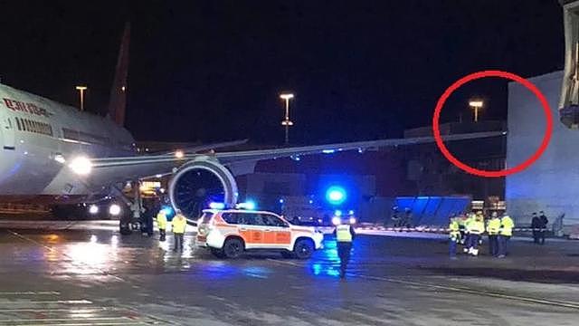 印度客机撞上瑞典首都一栋大楼，所幸179名乘客无人伤亡