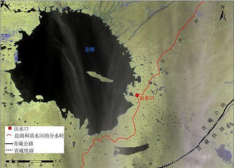 急！可可西里盐湖威胁青藏公路和青藏铁路