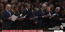 美国前总统小布什给父亲老布什总统的悼词全文（组图）