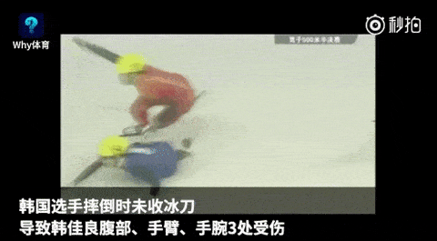 无语！韩国短道速滑又双叒叕下黑手 ，中国选手直接被推摔出赛道！韩国，你手能干净点吗？（视频/组图） - 37
