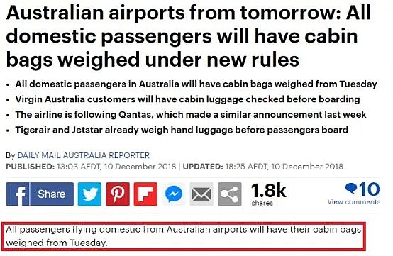 本月起，澳洲机场的这些新规正式开启，不注意可能无法登机了。。。 - 4