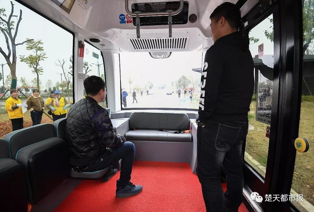 司机，再见！武汉无人驾驶巴士正式载客运营！为全国首发！这里可以乘坐（组图） - 6
