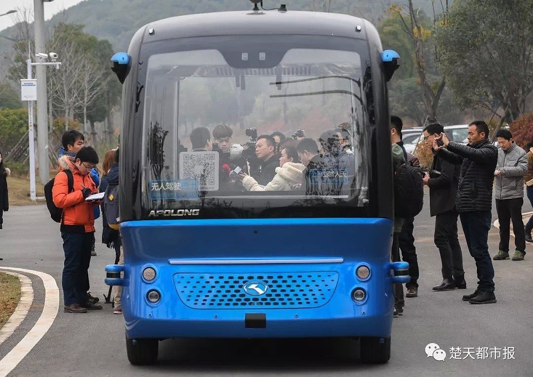 司机，再见！武汉无人驾驶巴士正式载客运营！为全国首发！这里可以乘坐（组图） - 10