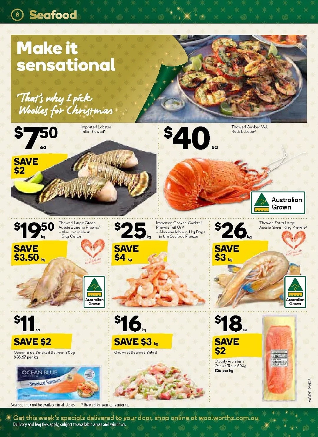 Woolworths 12月19日-12月26日折扣，春卷、油都半价 - 8